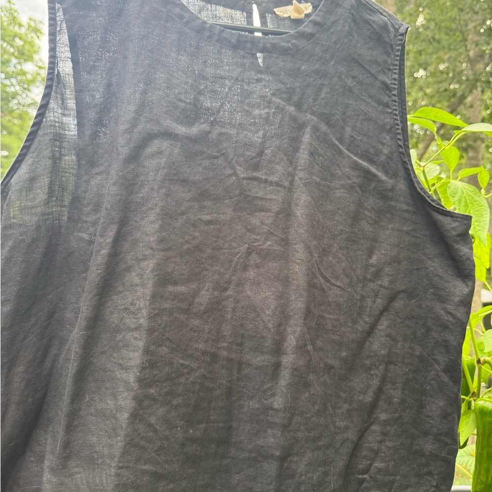 Eileen Fisher Black  Tank Top